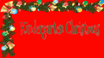 Preview of Kindergarten Christmas Concert Songs