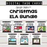 Kindergarten Christmas Google Slides™ ELA Bundle