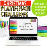 Kindergarten Christmas Playdough Challenges