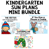 Kindergarten Classics Sub Plans Mini Bundle