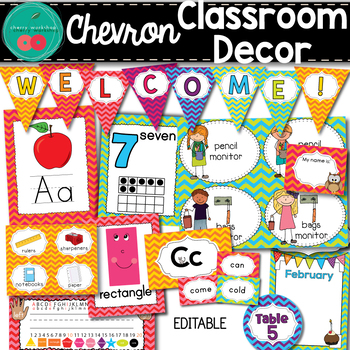 Preview of Kindergarten Classroom Decor Bundle 