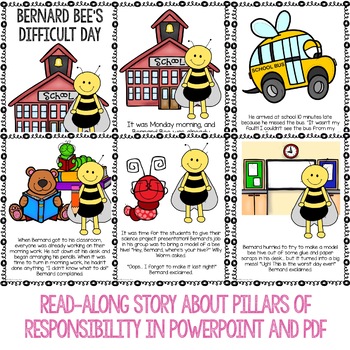 Responsibility Elementary School Counseling Classroom Guidance Lesson