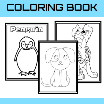 Kindergarten Coloring Pages | PART 1 by COLOR ARTIST | TPT