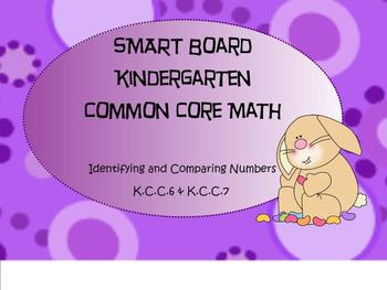Preview of Kindergarten Common Core Identifying and Comparing Numbers