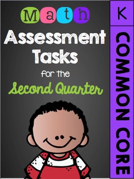 Preview of Kindergarten Common Core Math Assessment Tasks (Second Quarter)