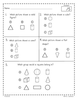 kg2 math exam Common Geometry Kindergarten Core K.G.1  Math Assessments