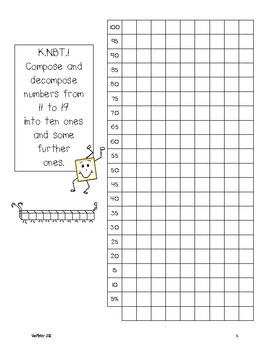 kindergarten common core math assessments knbt1 by mrs vanmeter