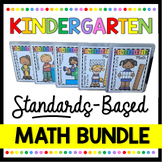 Kindergarten Common Core Math BUNDLE - Unit Plans - Centers - Worksheets