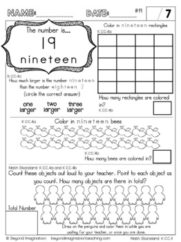 kindergarten math worksheets count to tell the number of objects common core