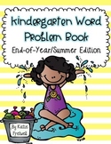 Kindergarten Word Problems for Summer