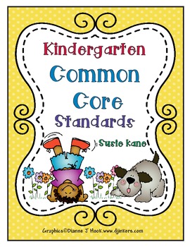 Preview of Kindergarten Common Core Standards