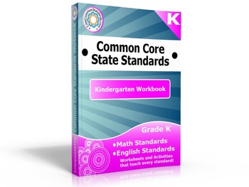 Preview of Kindergarten Common Core Workbook
