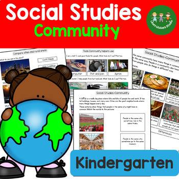 Preview of Let’s Explore Our World: A Kindergarten Social Studies Workbook