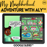 Kindergarten Community | My Neighborhood Activity | Google Slides