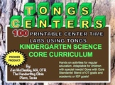 Fine Motor Kindergarten Core Science Curriculum Tongs and 