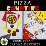 Kindergarten Counting Activity | Pizza Counting Math Center