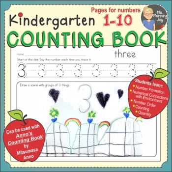 Preview of Kindergarten Counting Book, an Anno's Counting Book Companion