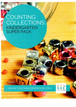 Preview of Kindergarten Counting Collections Super Pack