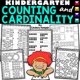 Kindergarten Math Activities and Numbers Worksheets for Co