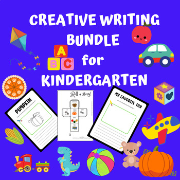 Preview of Kindergarten Creative Writing Bundle