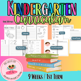 Kindergarten Curriculum| 9 Weeks | 1st Term| Back to Schoo