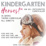 Kindergarten Homeschool Curriculum Bundle (36 Weeks Comple