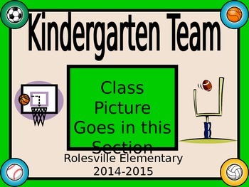 Preview of Kindergarten Curriculum Night