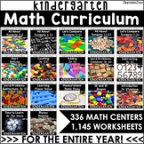 Kindergarten Math Curriculum For The Year BUNDLE