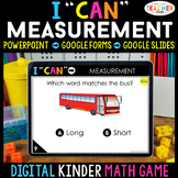Kindergarten DIGITAL Math Game | Measurement | Distance Learning