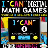 Kindergarten DIGITAL Math Games BUNDLE - Math Centers, Pra