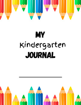 Kindergarten Daily Journal Page - Morning Routine - Gratitude/Name Writing