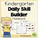 Kindergarten Daily Skill-Builder Notebook (Suitable for Di