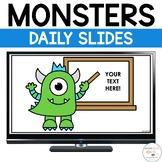 Kindergarten Daily Slides | Google Slides Templates Daily 