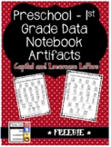 FREEBIE Kindergarten Data Artifact - Letters I Know