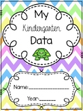 Kindergarten Data Binder with Quarterly Assessments and a 