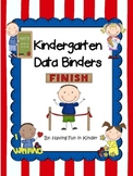 Kindergarten Data Binders - Kindergarten Data Notebooks - 