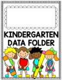 Kindergarten Data Folder Cover Page