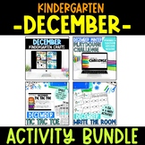 Kindergarten December Activity Bundle