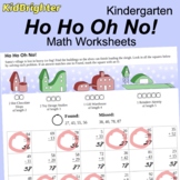 Kindergarten December Math Worksheets