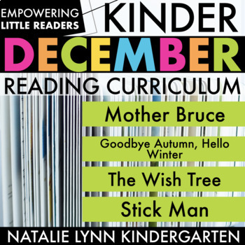 Preview of Kindergarten December Read Aloud Lessons Activities