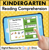 Kindergarten Decodable Passages with Questions DIGITAL Rea