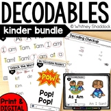 Kindergarten Decodable Readers, Passages & Decodable Texts