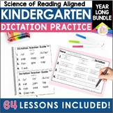 Kindergarten Dictation - Word & Sentence Teacher Guide and