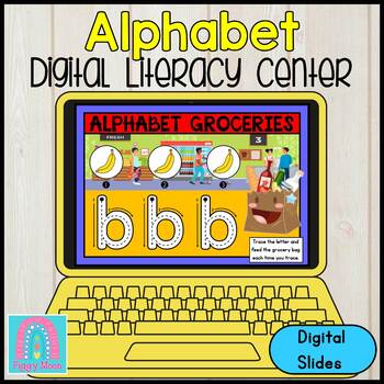 Preview of Kindergarten Digital Activity Game - Alphabet - Lowercase Letter Formation