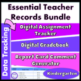 Kindergarten Digital Gradebook | Assignment Tracker | Repo