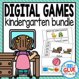 Digital Games Bundle | Digital Math Activities, Phonics Ce