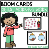 Kindergarten Digital Morning Work Bundle | Boom Cards™