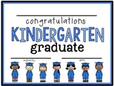 Kindergarten Diploma - Graduation Certificate