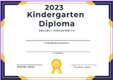 Kindergarten Diplomas