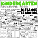 Kindergarten Distance Learning Packet for June | Everythin